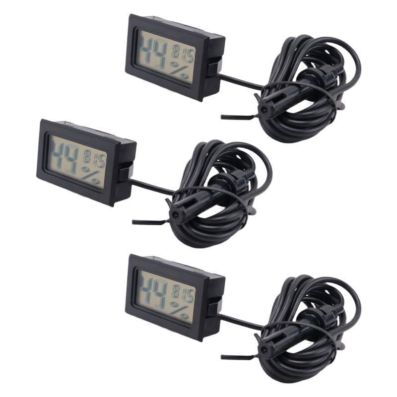 Digital Hygrometer Probe - [NIEUW!A93G】 Digitale thermometer hygrometer met sonde