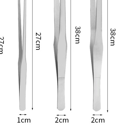 Feeding Tong Stainless - Expert aquariumgereedschap: roestvrijstalen pincet, reptielenvoertang met