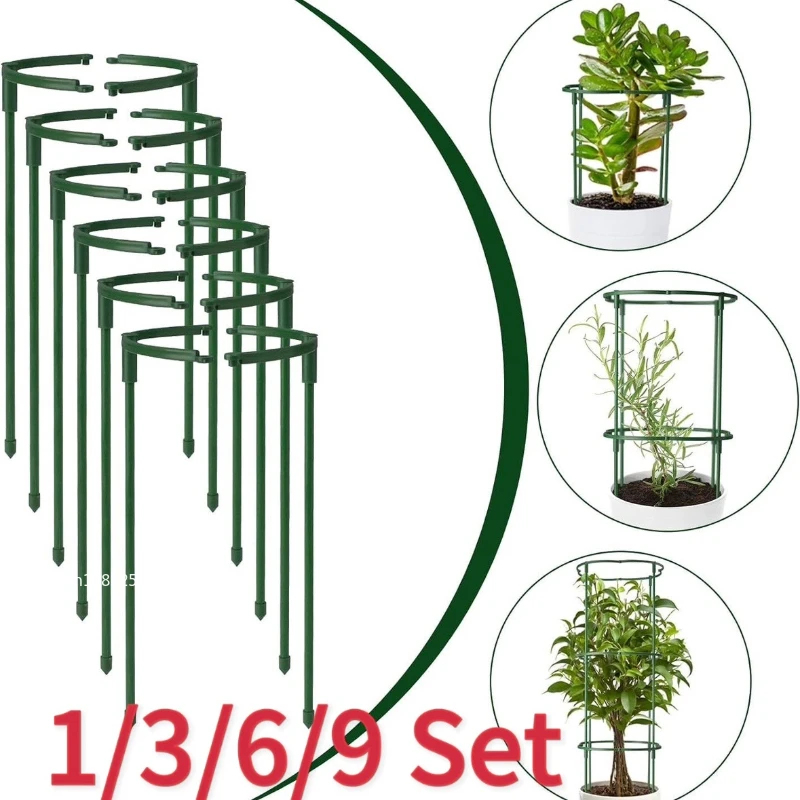 Vine Climbing Plastic - 1-9set Plastic Plant Ondersteuning Stapel Frame