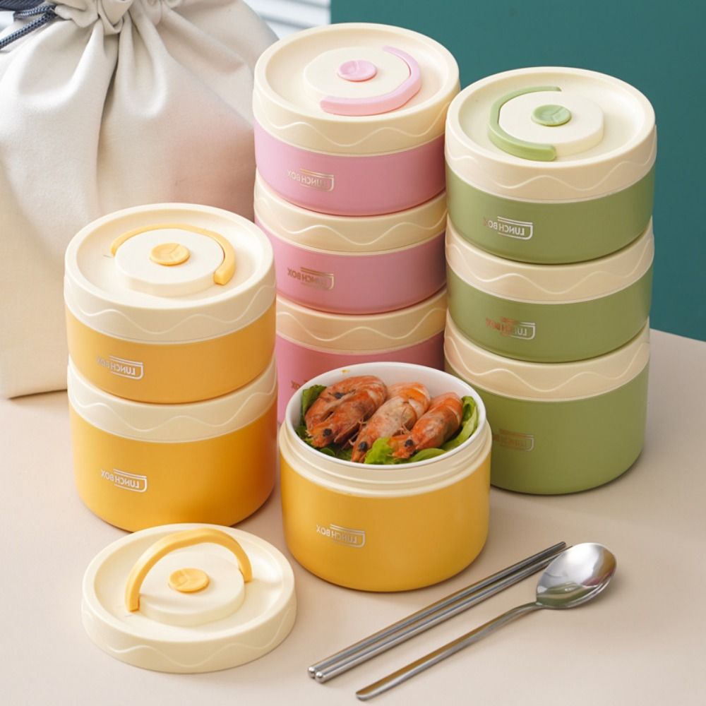 Ceramic Heat Emitter - Verzegelde keramische voering Lunchbox Praktische ronde