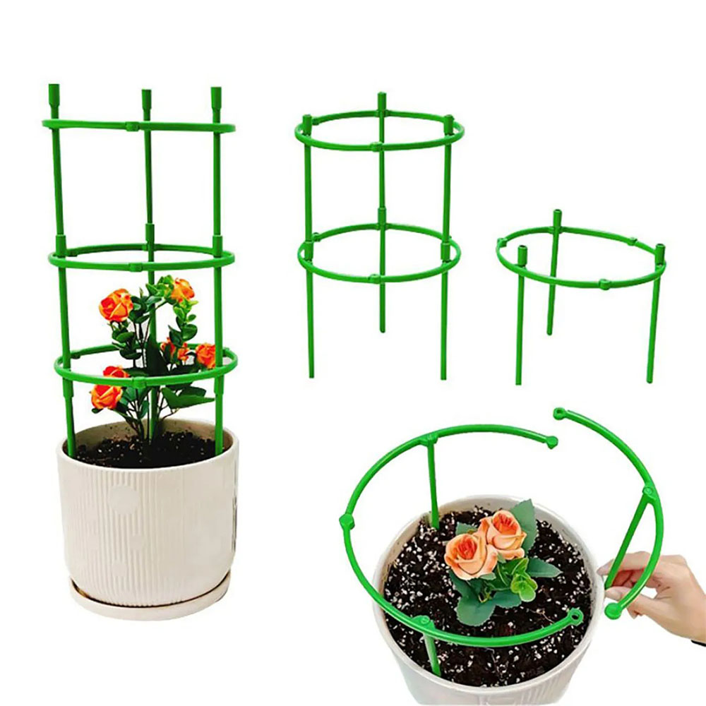 Vine Climbing Plastic - Halfronde plastic plantensteun, bonsai bevestigingsstaaf, klimplantensteun,