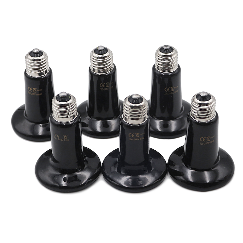 Ceramic Heat Emitter - 5 Stuks Huisdier Verwarming Lamp 220V
