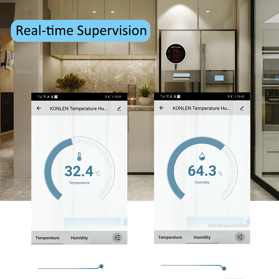 Tuya WIFI Temperatuur-vochtigh - Digital Hygrometer Probe recensie en prijs