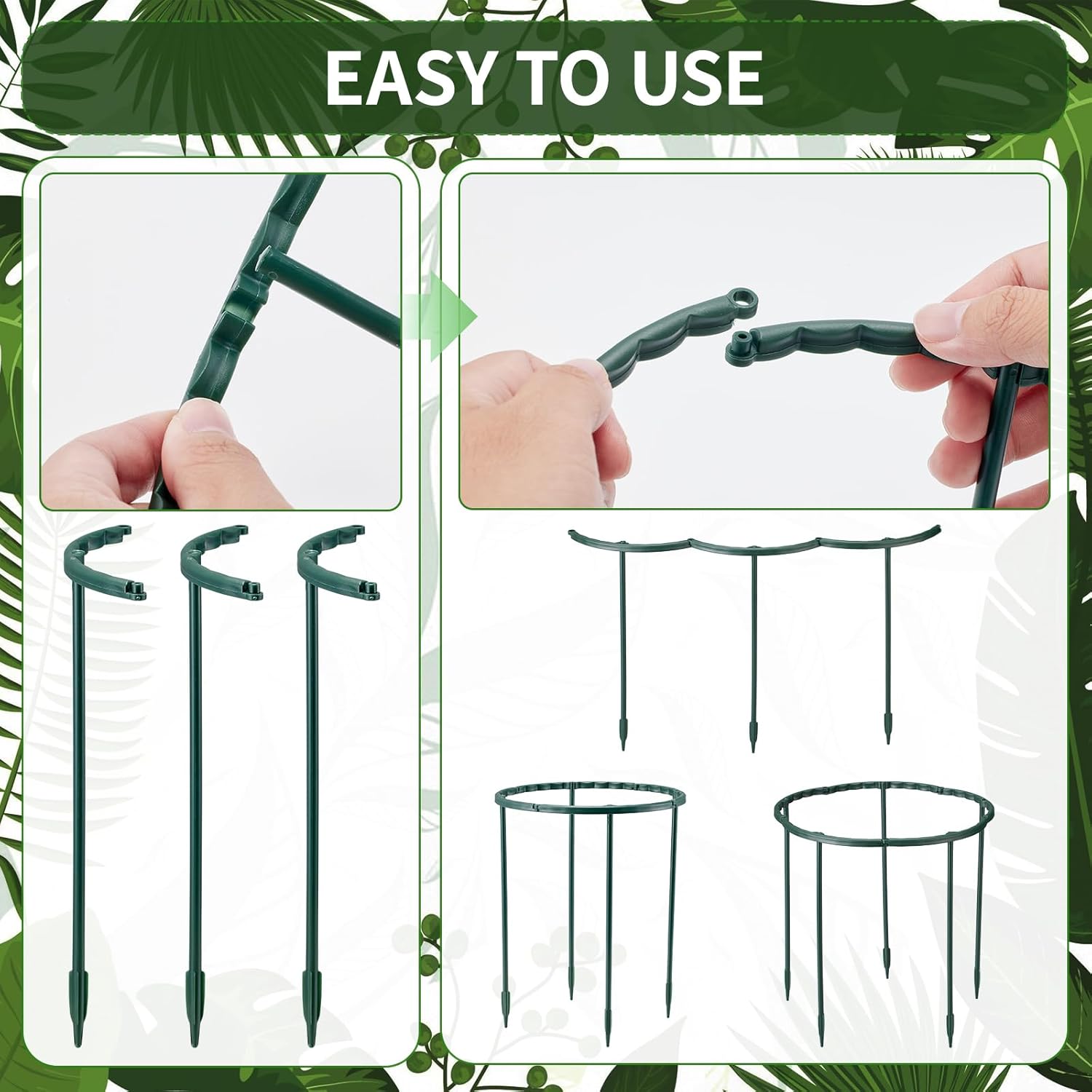 1/16 stuks Plant Support Stake - Vine Climbing Plastic recensie en prijs