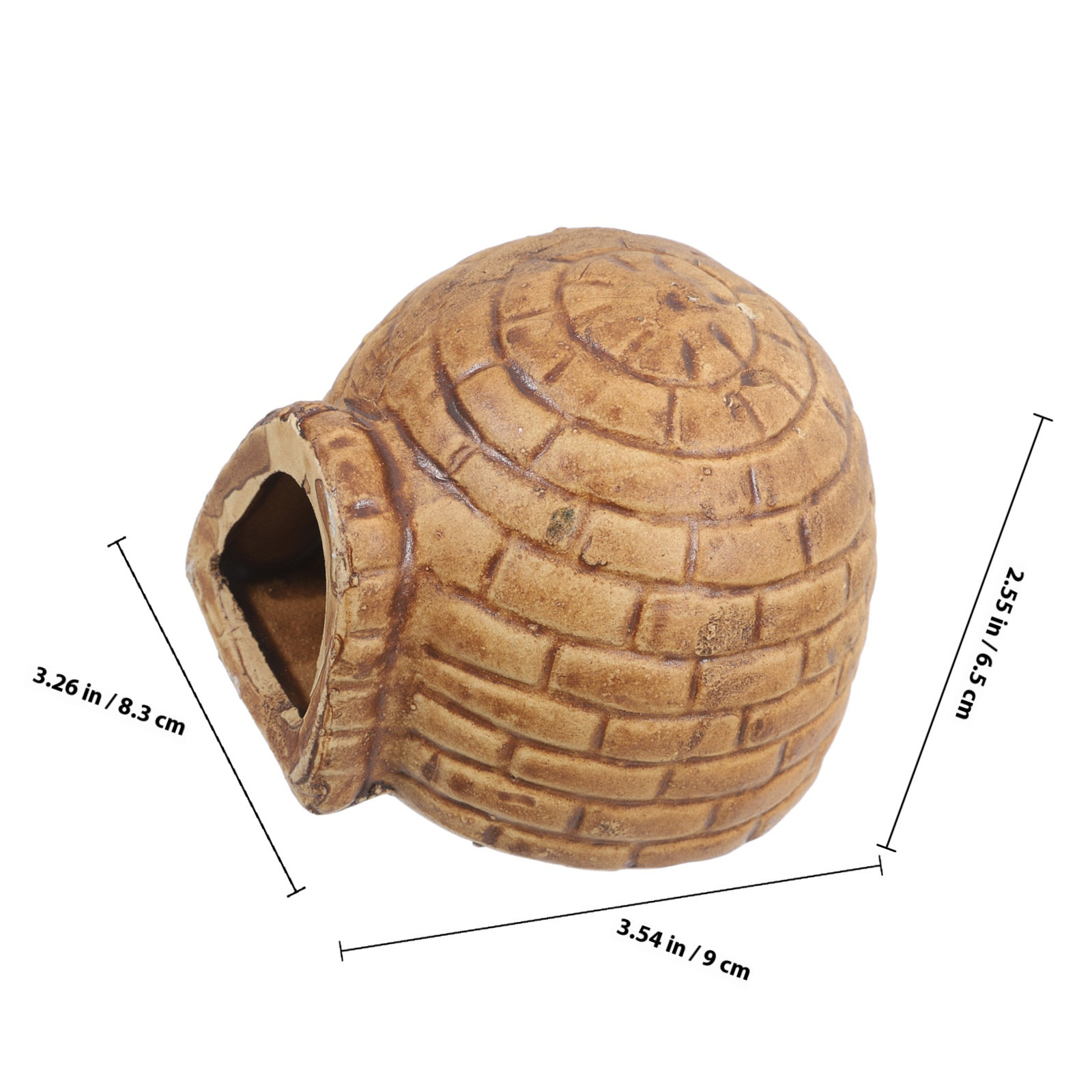 Premium keramische aquariumhui - Hide Cave Ceramic recensie en prijs