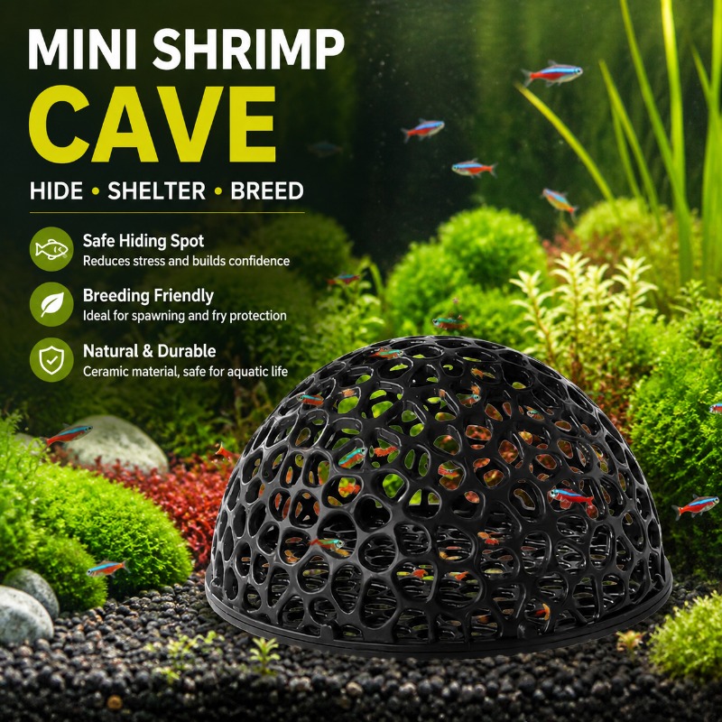 Mini poreuze keramische garnal - Hide Cave Ceramic recensie en prijs