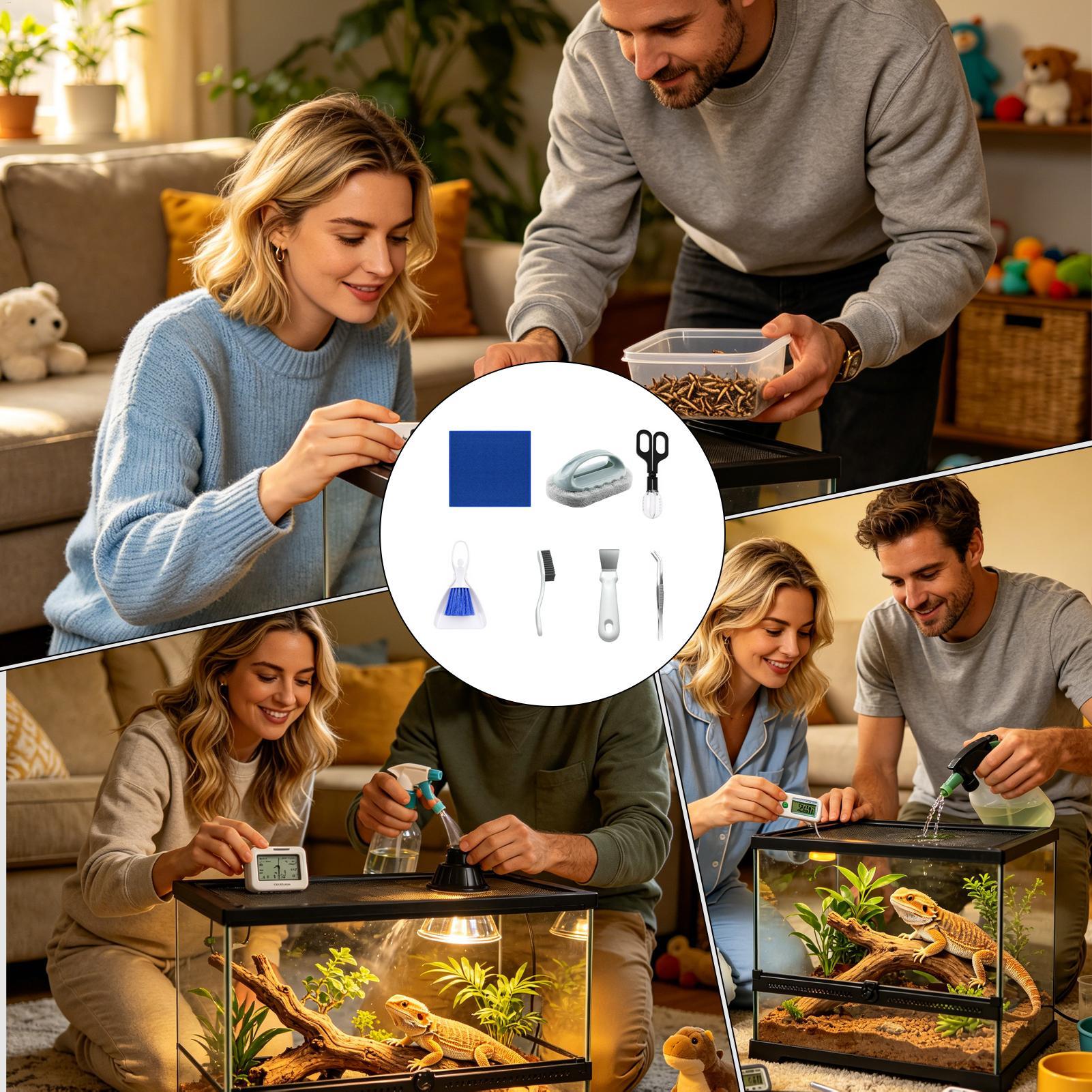 Reptielen Tank Reinigingsset M - Feeding Tong Stainless recensie en prijs