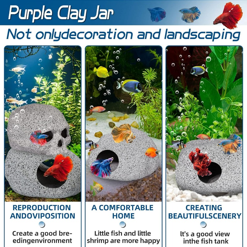 Aquariumdecoraties, grot, visb - Hide Cave Ceramic recensie en prijs