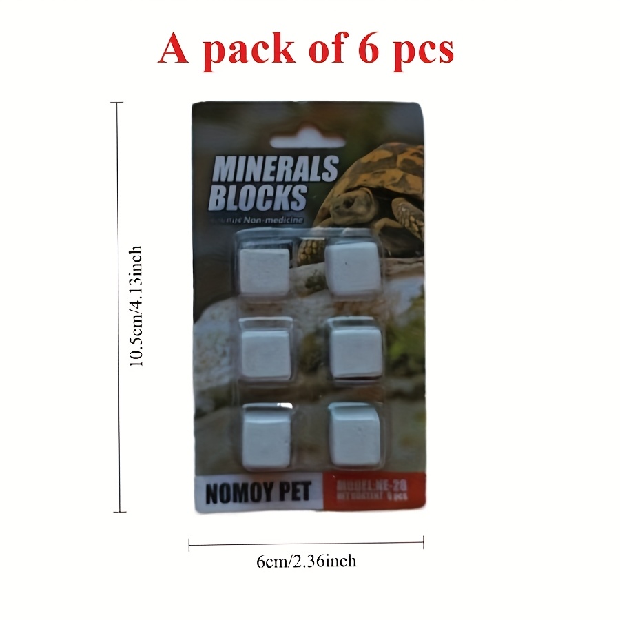 6 Stuks Aquarium Calcium Blok  - Calcium Powder Reptile recensie en prijs