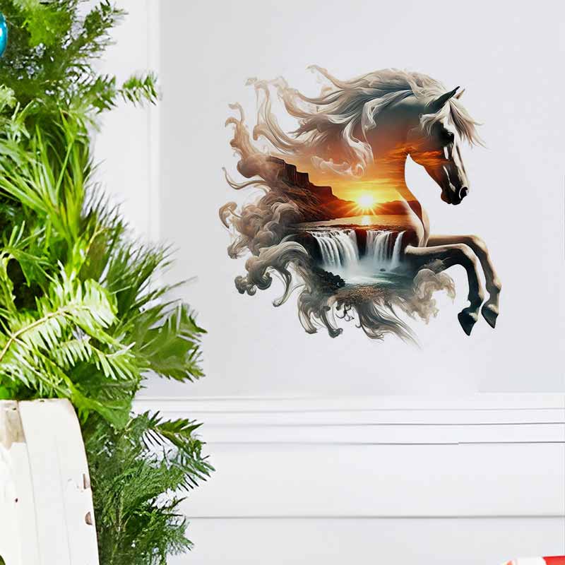 Majestueuze paarden-natuurstic - Pvc Panel Background recensie en prijs