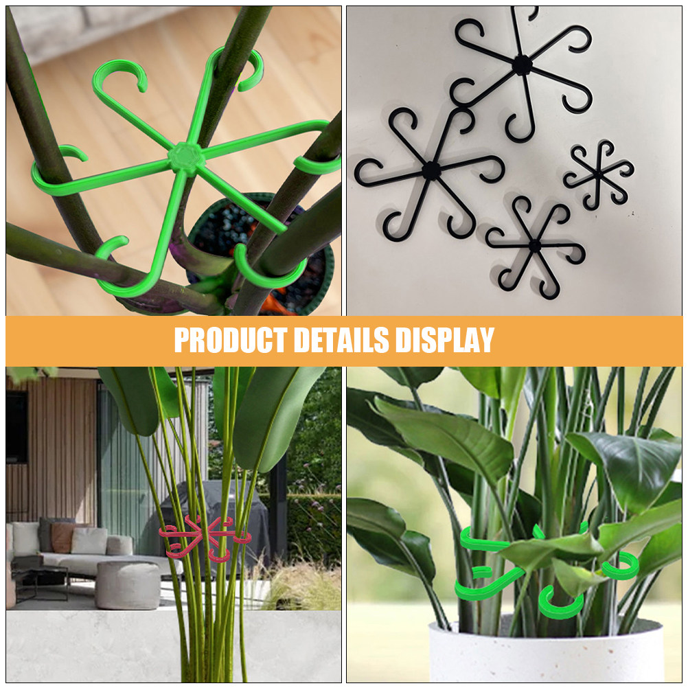12 stuks plantensteunclips voo - Vine Climbing Plastic recensie en prijs