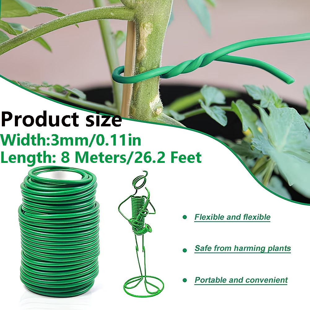 1 rol stevige tuinkabelbinders - Vine Climbing Plastic recensie en prijs